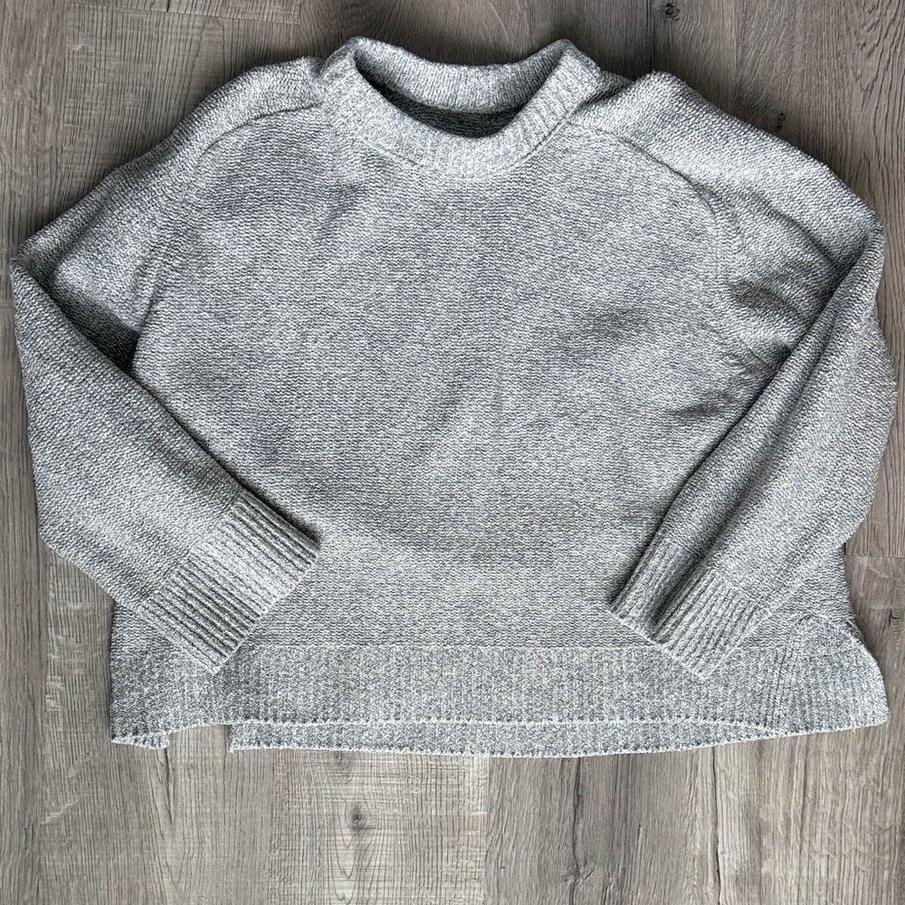 Light Gray Abercrombie Sweater